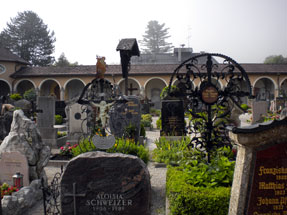 ザンクト・ギルゲンの墓地