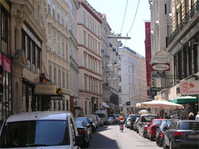 ウィーンの街角