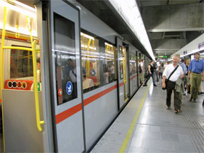 ウィーンの地下鉄