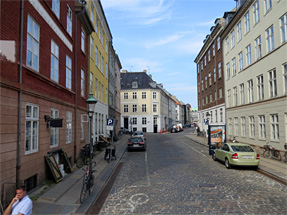 コペンハーゲンの家並み