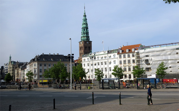 コペンハーゲンの街角