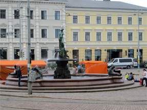 ヘルシンキの街角
