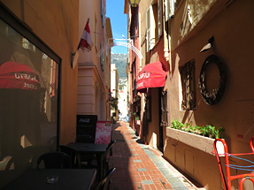 モナコの小路