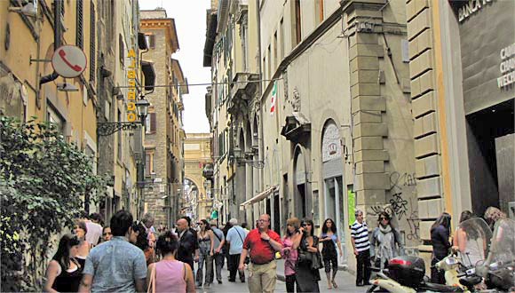 フィレンツェの街角