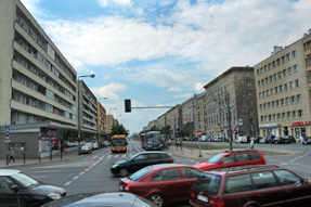 ワルシャワの街角