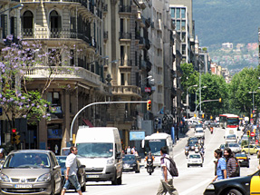 バルセロナ市街地