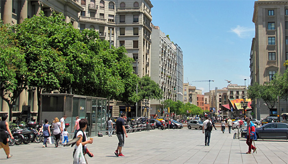 バルセロナ市街地