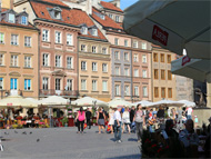 ポーランド・ワルシャワ旧市街