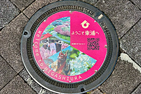 愛知県東浦町のマンホールの蓋