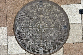 愛知県碧南市のマンホールの蓋