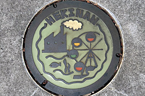愛知県碧南市のマンホールの蓋