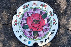 愛知県武豊町のマンホールの蓋
