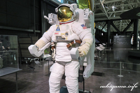宇宙服と宇宙遊泳噴射装置