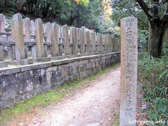 長州藩士の墓