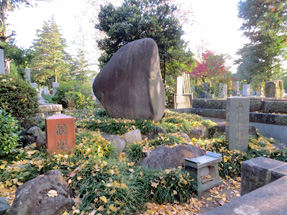 島村抱月の墓