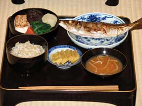 二川宿・旅籠屋の食事