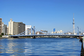 現在の隅田川