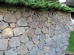 江戸城外堀跡石垣
