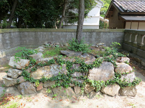 中村家住宅・胞衣塚