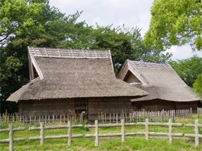 伊場遺跡・古墳時代の復元住居