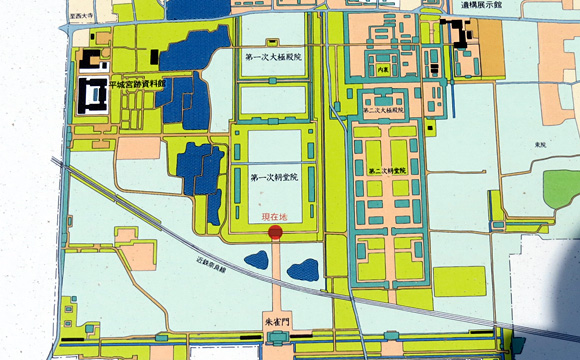 平城宮位置図