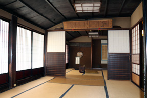 大橋屋・2階の客間