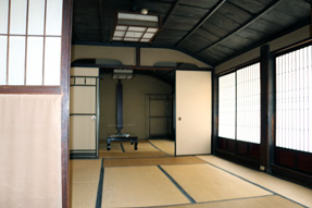 大橋屋・2階の客間