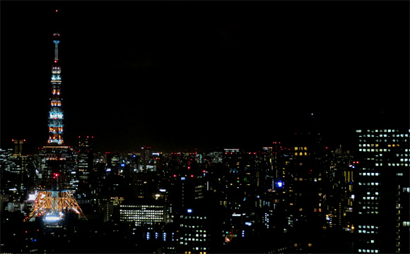 霞ヶ関ビルからの夜景