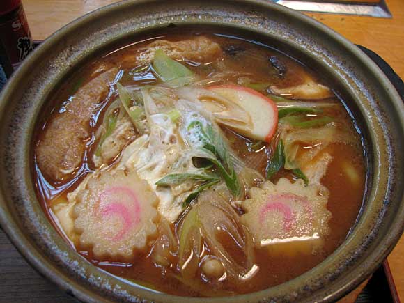 味噌煮込みうどん