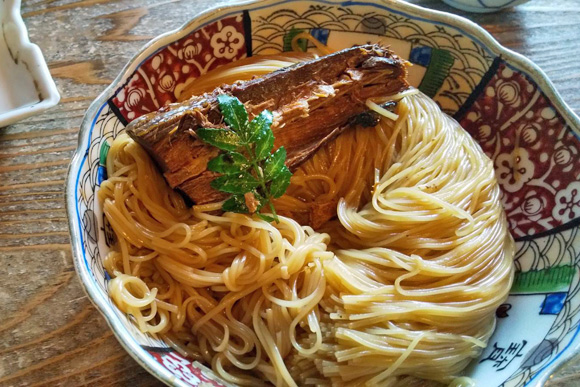 焼鯖そうめん
